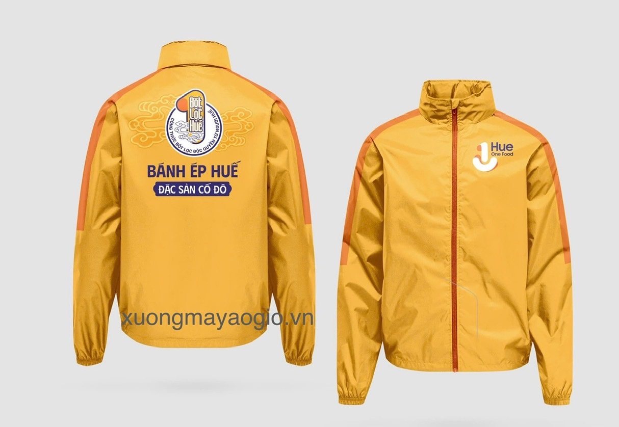 xưởng may áo khoác thể thao